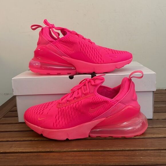 Nike Air Max 270 Hyper Pink US Women Size 6.5/UK 4/EU 37.5 (FD0293-600) - Picture 1 of 13